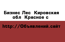 Бизнес Лес. Кировская обл.,Красное с.